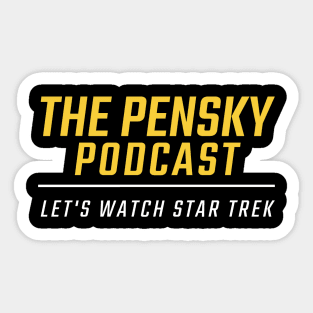 The Pensky Podcast Sticker